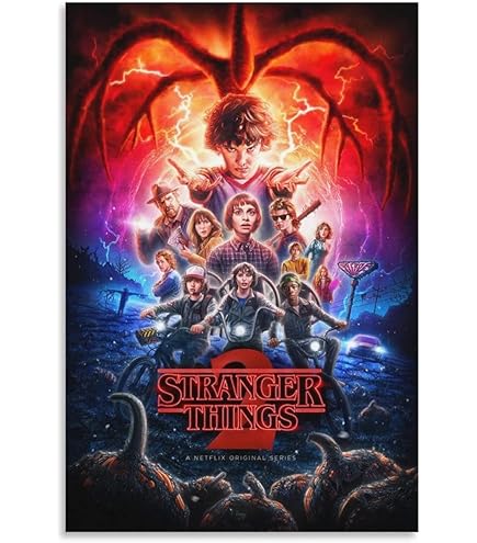 ストレンジャーシングス　スチールポスター Amazon.co.jp: ストレンジャーシングス ポスター シーズンモンタージュ